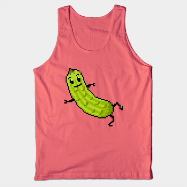 Pixel Pickle Tank Top by DaTacoX